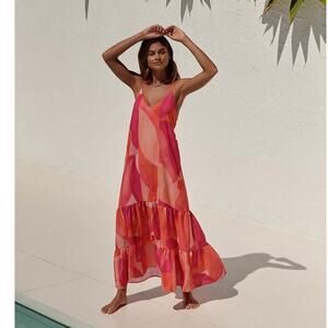 NWT Anthropologie Peixoto Cotton Maxi Dress - Large